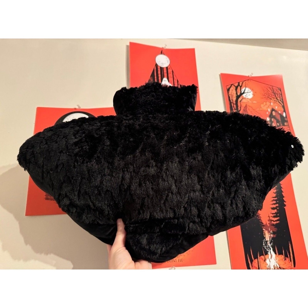 bat pillow with sequins